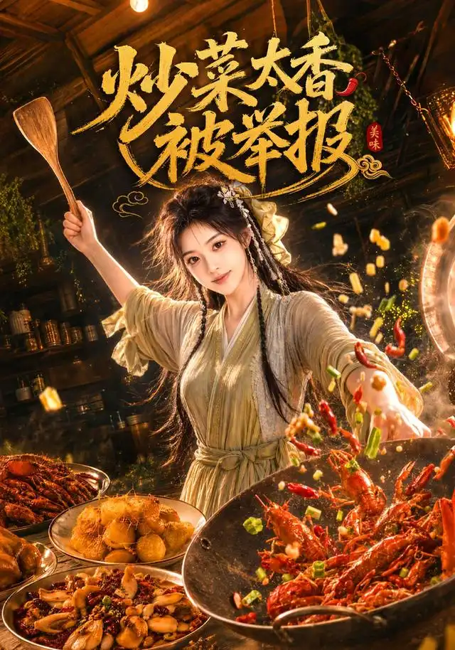 炒菜太香被举报（116集）AI短剧-海之城短剧项目