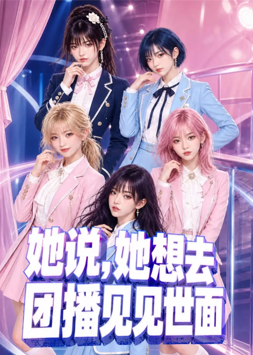 她说她想去团播见见世面 她说她想去团播见见世面