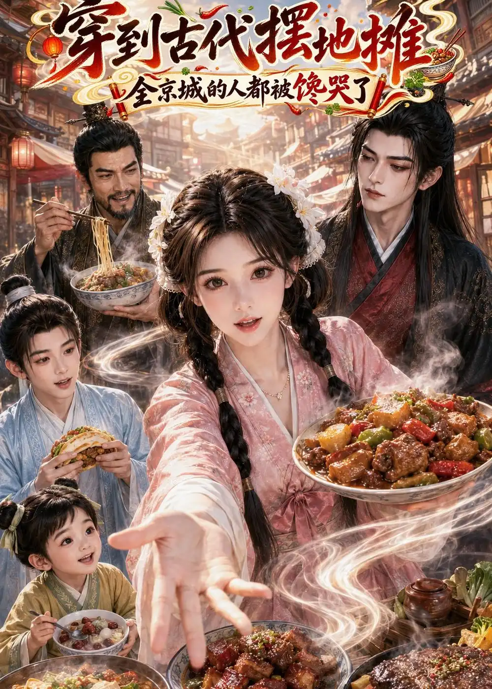 穿到古代摆地摊全京城的人都被馋哭了 穿到古代摆地摊全京城的人都被馋哭了