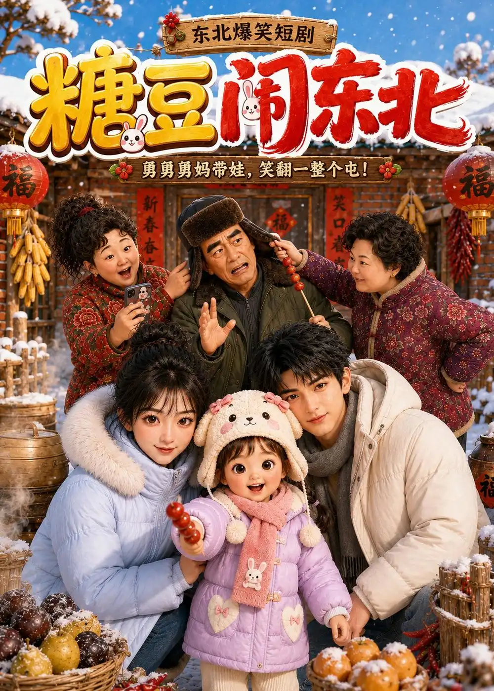 糖豆闹东北（134集） - 海之城短剧