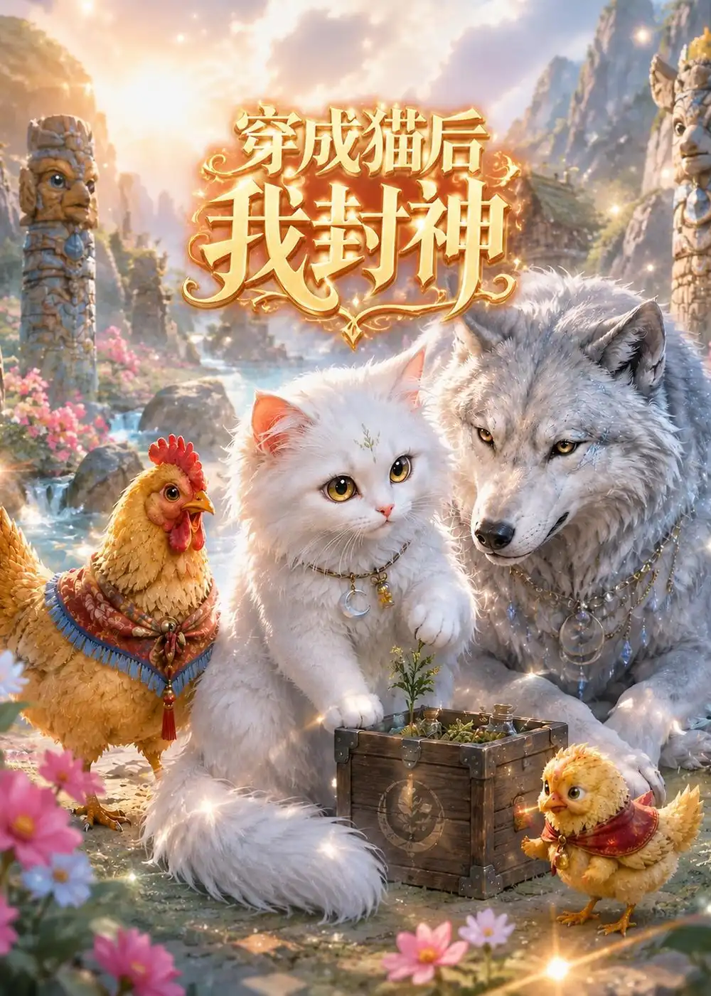 穿成猫后我封神（58集）-海之城短剧项目