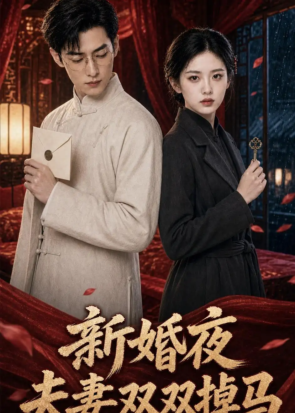 新婚夜夫妻双双掉马（60集）-海之城短剧项目