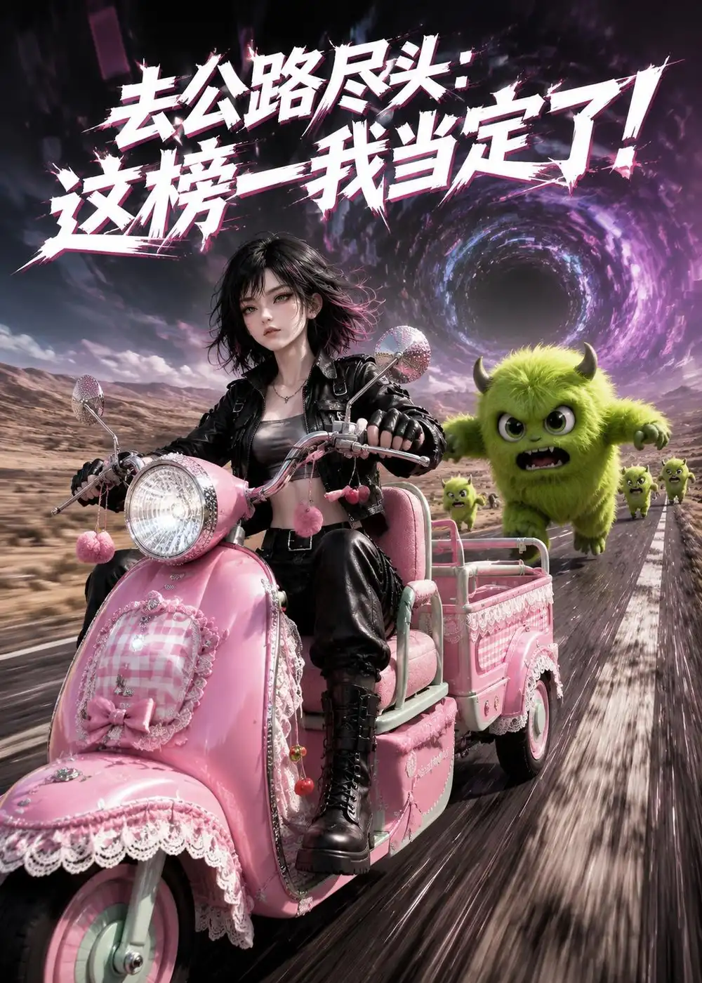 去公路尽头这榜一我当定了（100集）-海之城短剧项目
