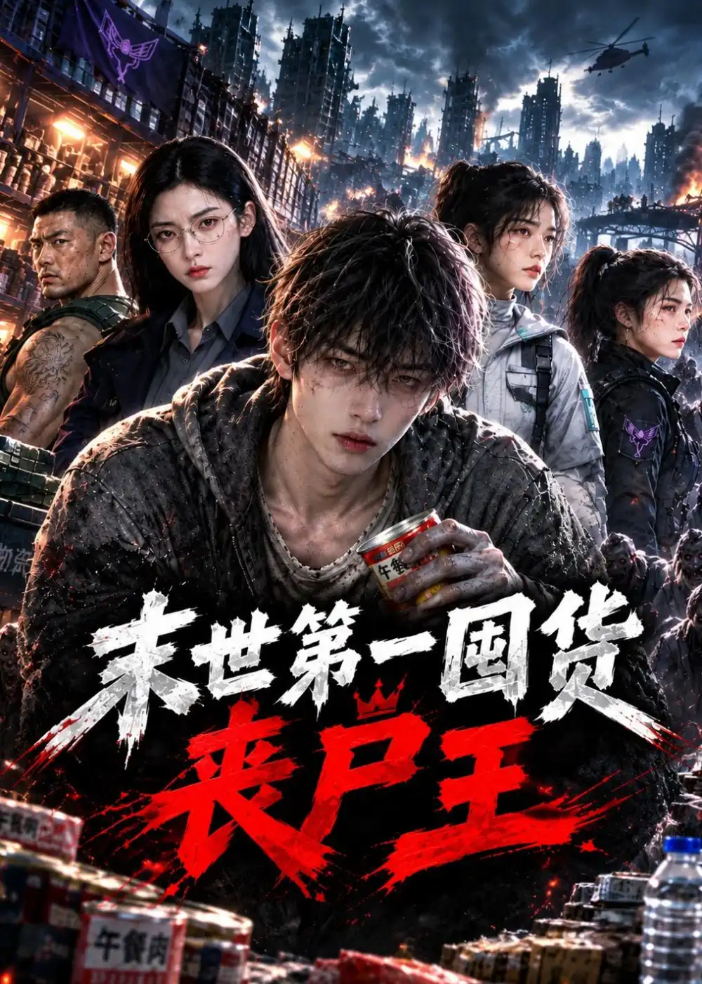末世第一囤货丧尸王（50集）-海之城短剧项目