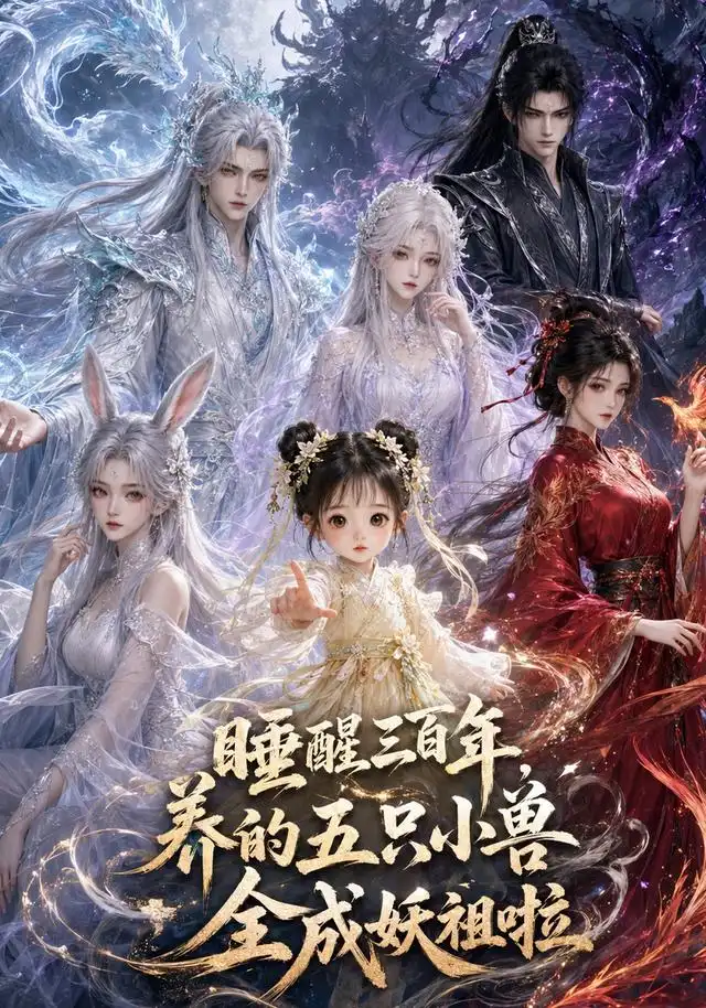 沉睡三百年养的五只小兽全成妖祖啦（91集）-海之城短剧项目