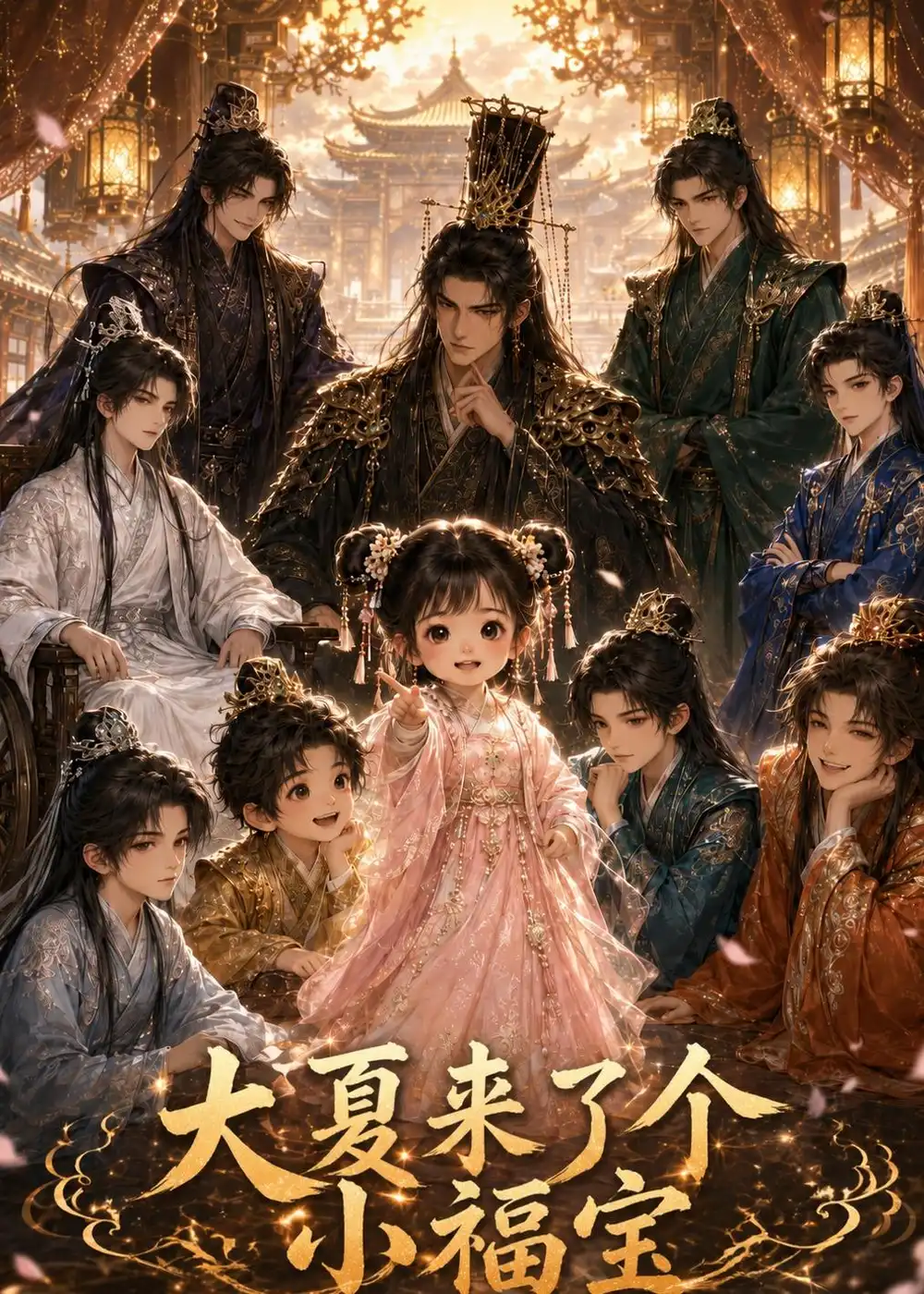 大夏来了个小福宝（72集）-海之城短剧项目