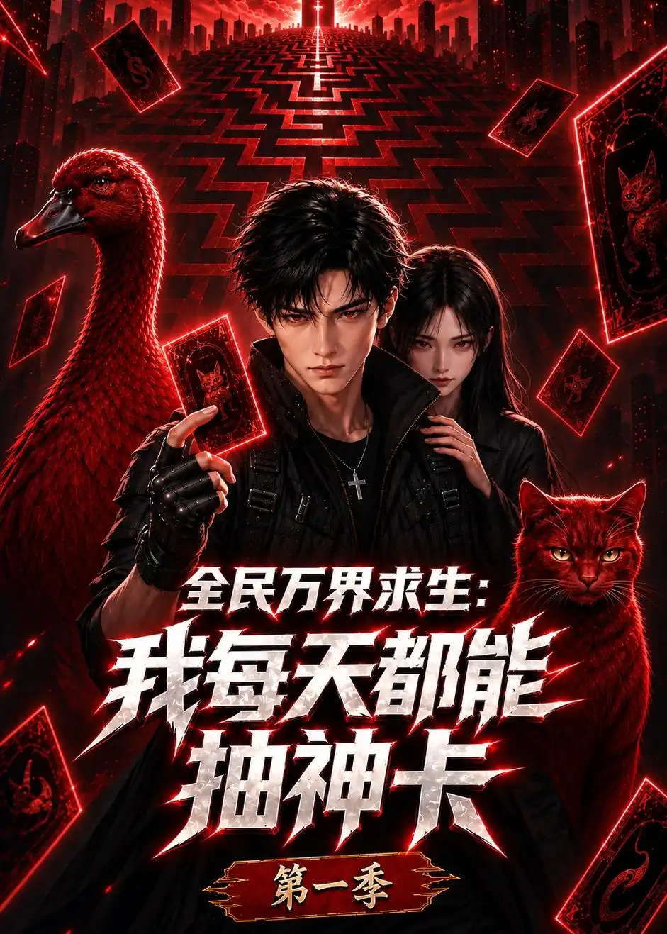 全民万界求生我每天都能抽神卡第一季 全民万界求生我每天都能抽神卡第一季