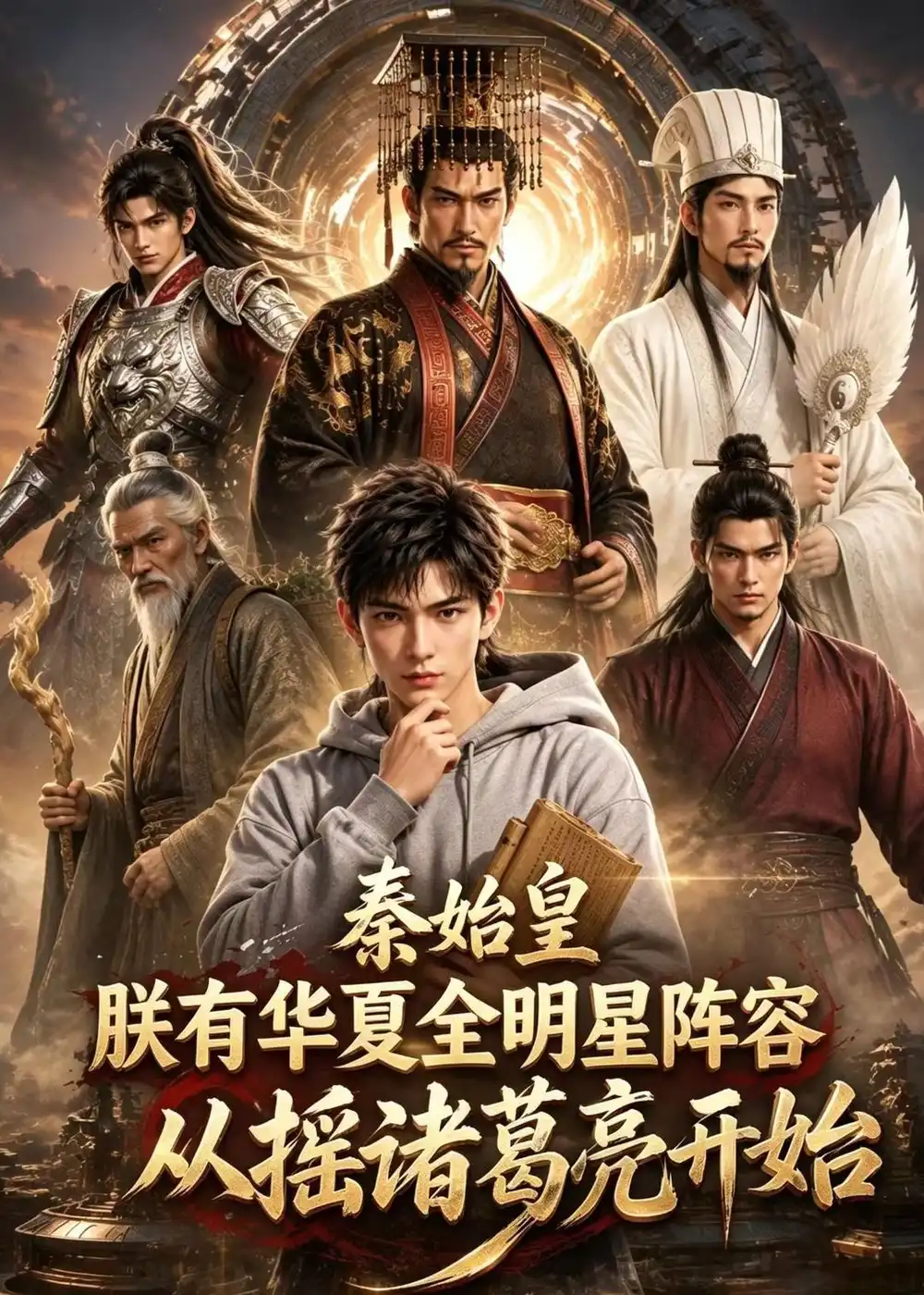 秦始皇朕有华夏全明星阵容从摇诸葛亮开始 秦始皇朕有华夏全明星阵容从摇诸葛亮开始