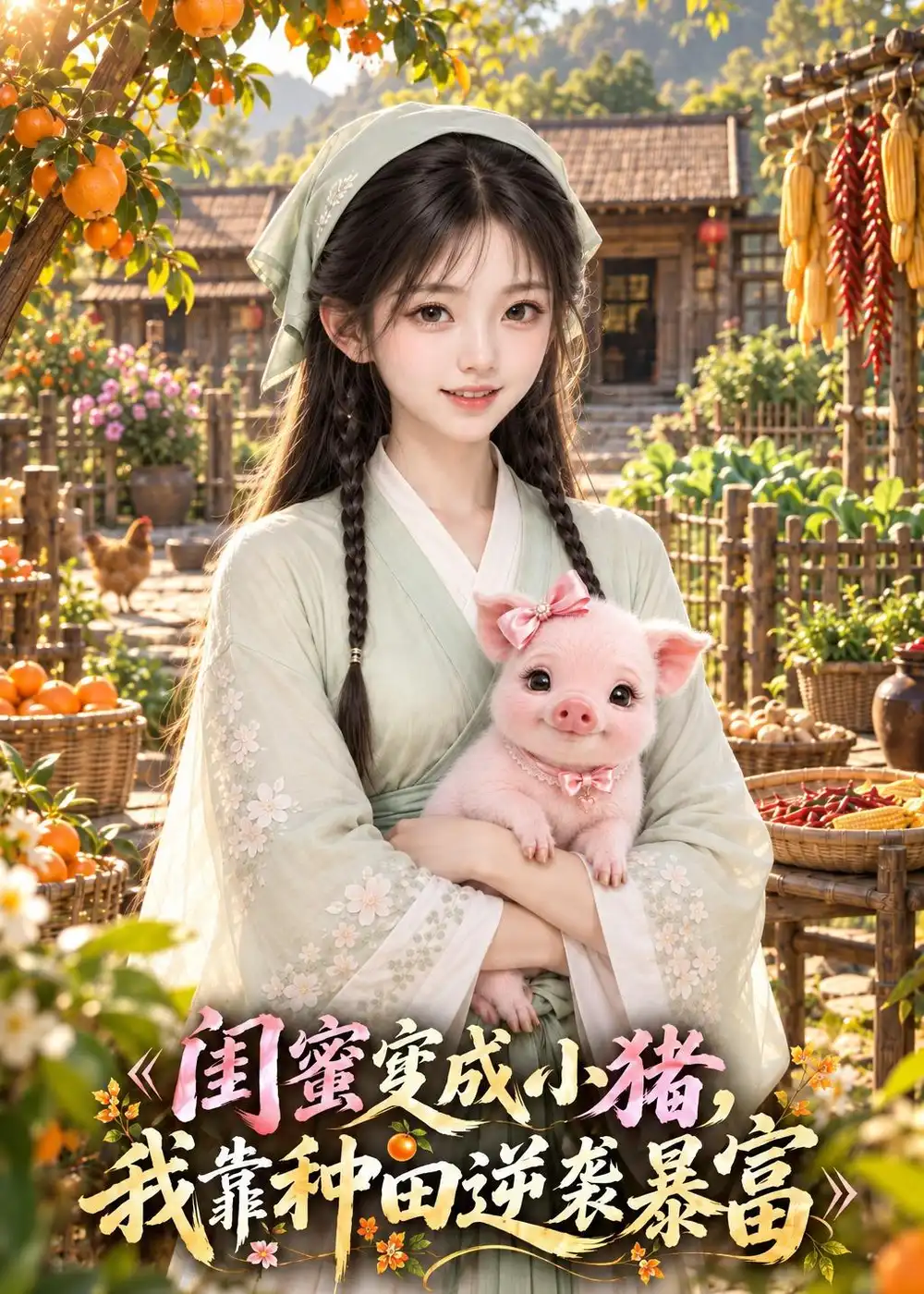 闺蜜变成小猪我靠种田逆袭暴富（51集）-海之城短剧项目