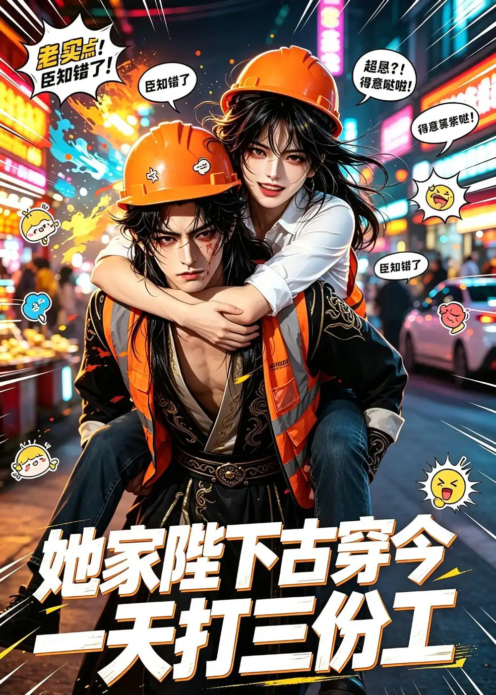 她家陛下古穿今一天打三份工（390集）-海之城短剧项目