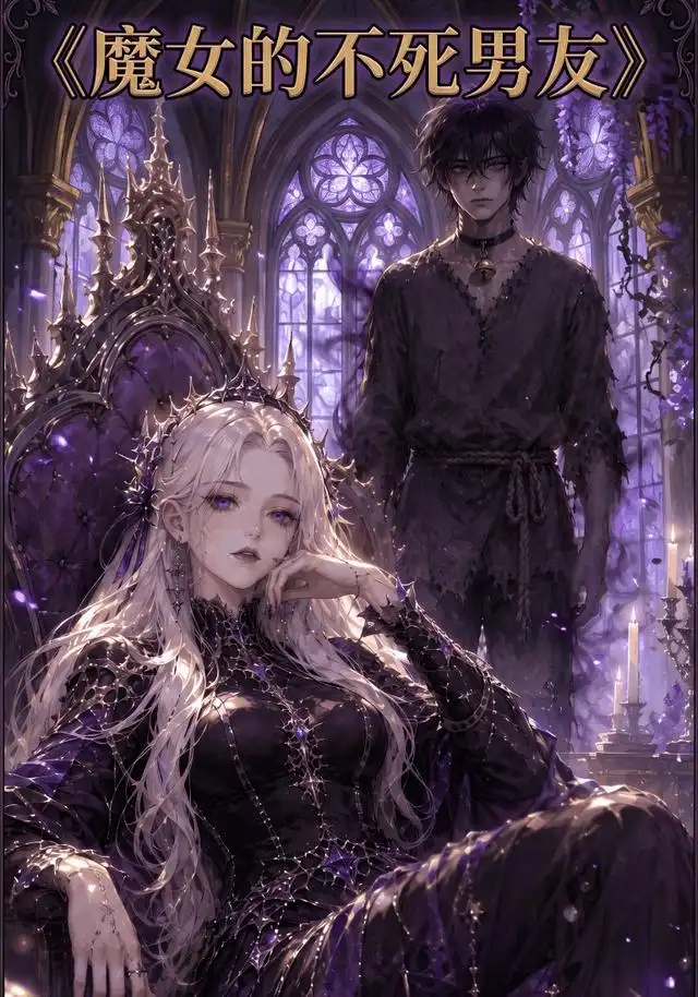 魔女的不死男友（35集）AI短剧-海之城短剧项目