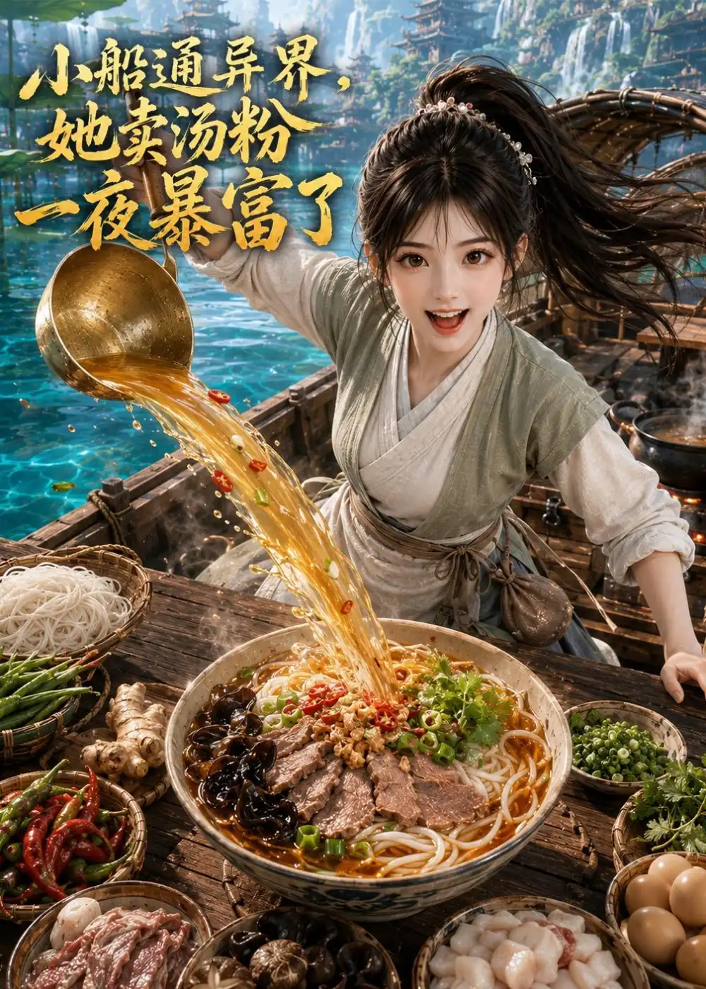 小船通异界她卖汤粉一夜暴富了 小船通异界她卖汤粉一夜暴富了