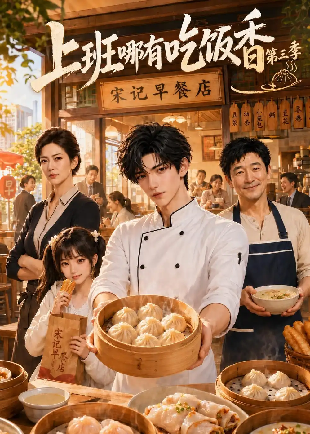 上班哪有吃饭香第三季（158集）-海之城短剧项目