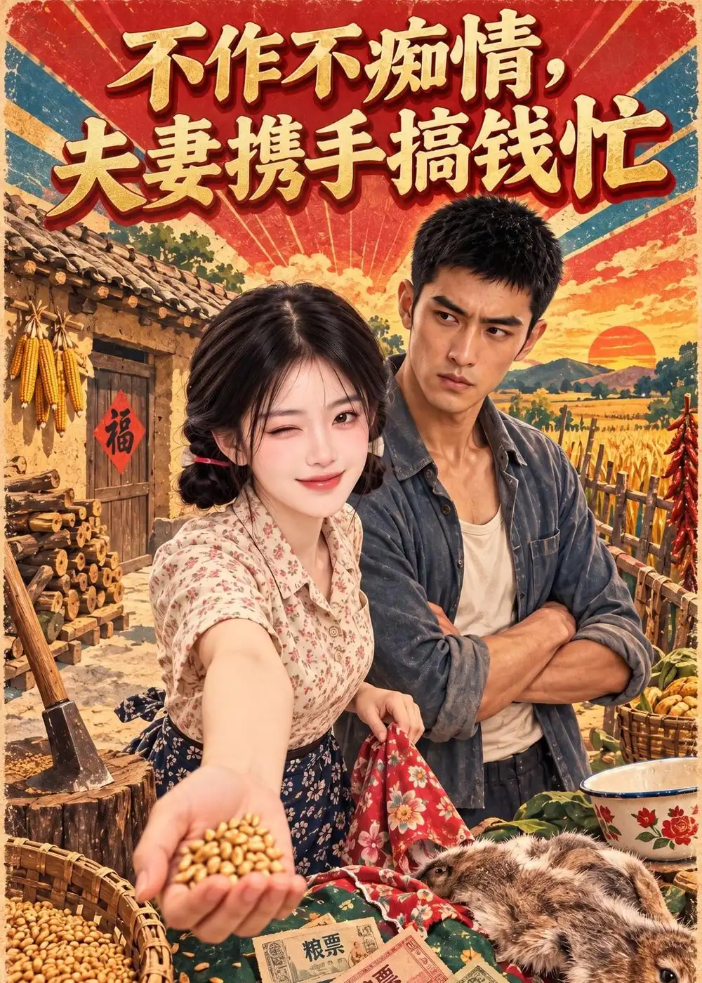 不作不痴情夫妻携手搞钱忙 不作不痴情夫妻携手搞钱忙