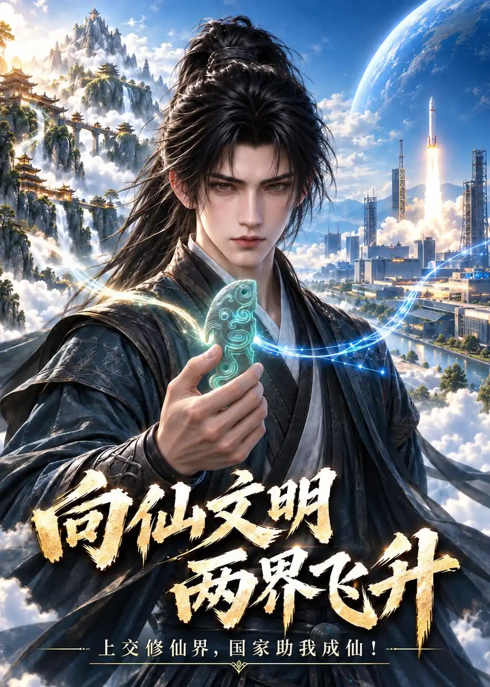 向仙文明两界飞升（102集）-海之城短剧项目