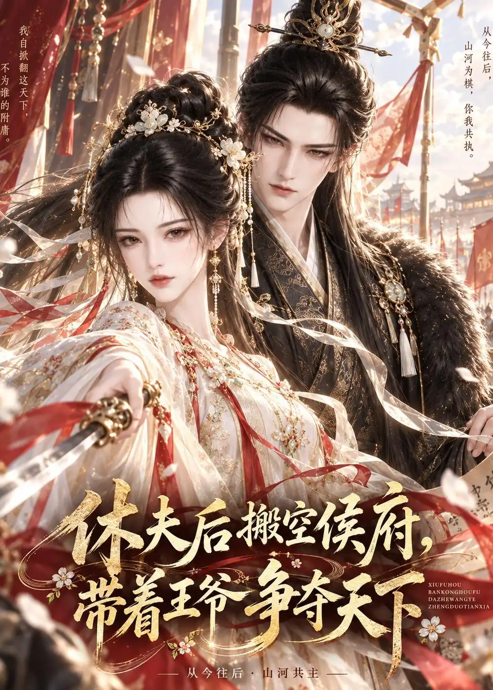 休夫后搬空侯府带着王爷争夺天下（126集）-海之城短剧项目