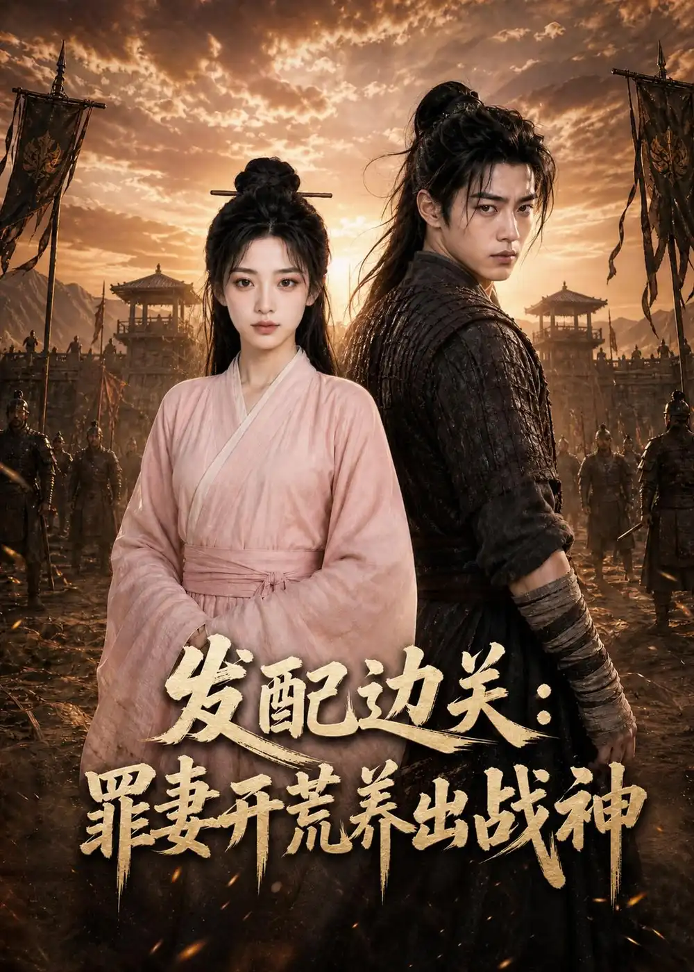 发配边关罪妻开荒养出战神（108集）-海之城短剧项目