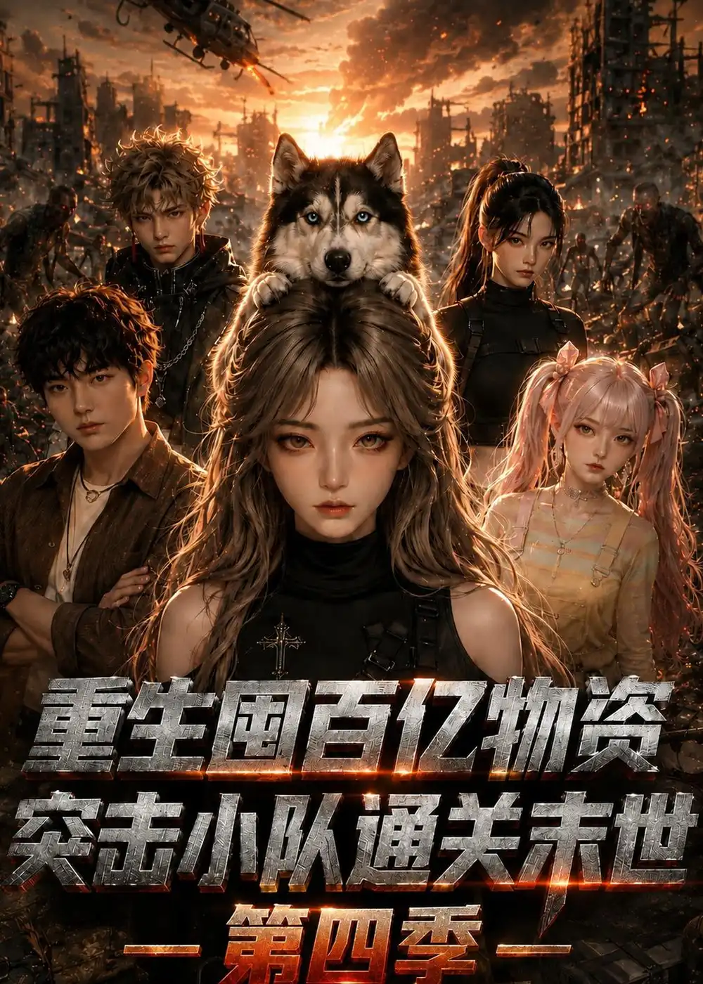 重生囤百亿物资突击小队通关末世第四季（142集） - 海之城短剧