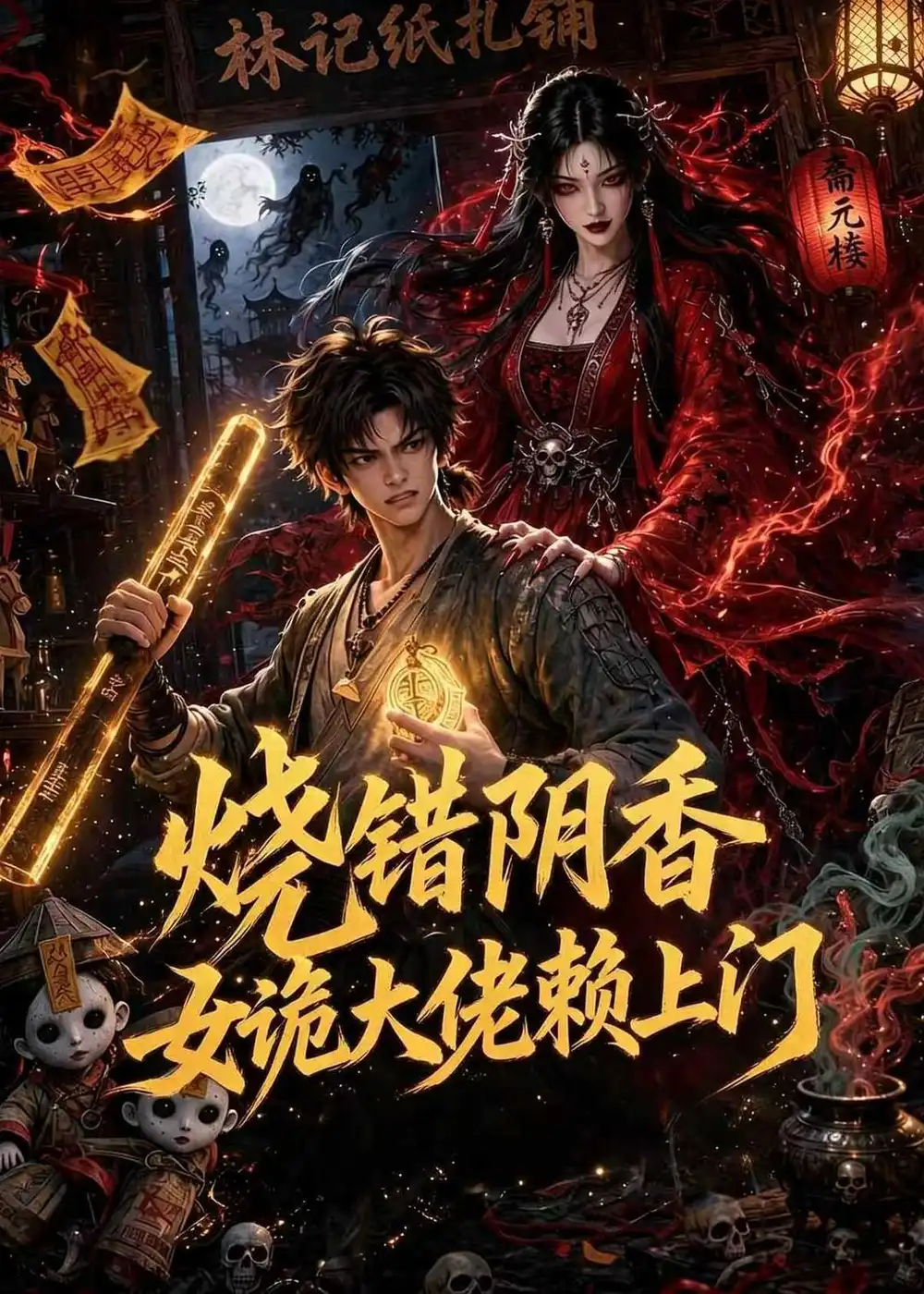 烧错阴香女诡大佬赖上门（56集）-海之城短剧项目