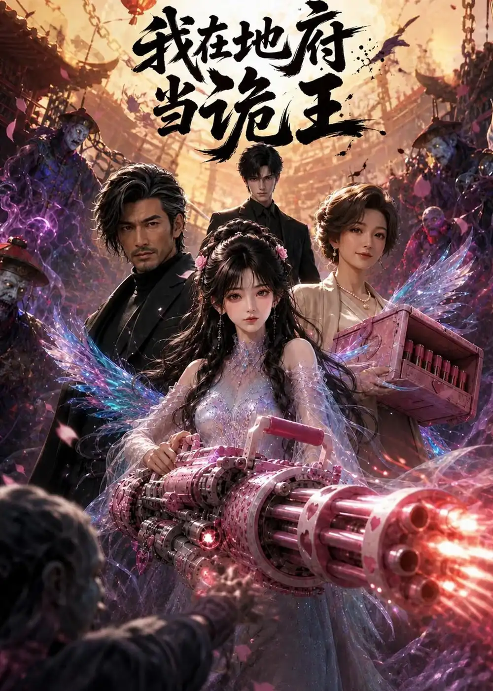 我在地府当诡王（85集）-海之城短剧项目