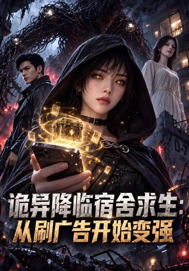 诡异降临宿舍求生从刷广告开始变强（122集）AI短剧 - 海之城短剧