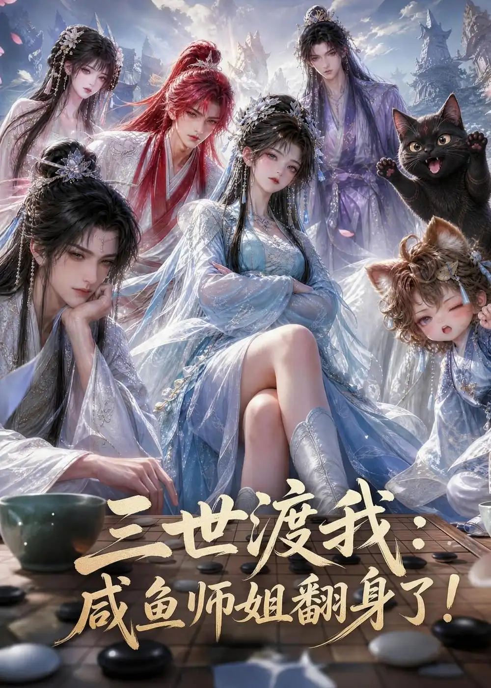 三世渡我咸鱼师姐终于翻身了（100集）-海之城短剧项目