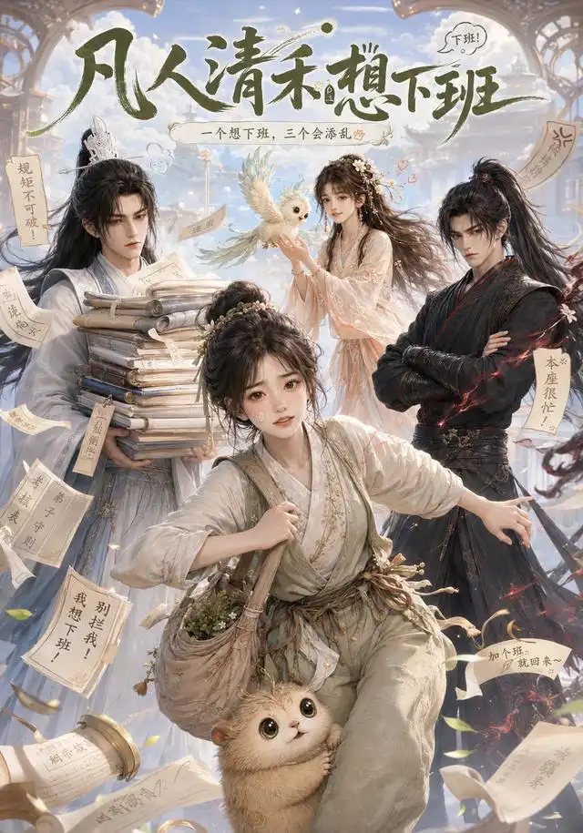 凡人清禾想下班（30集）-海之城短剧项目