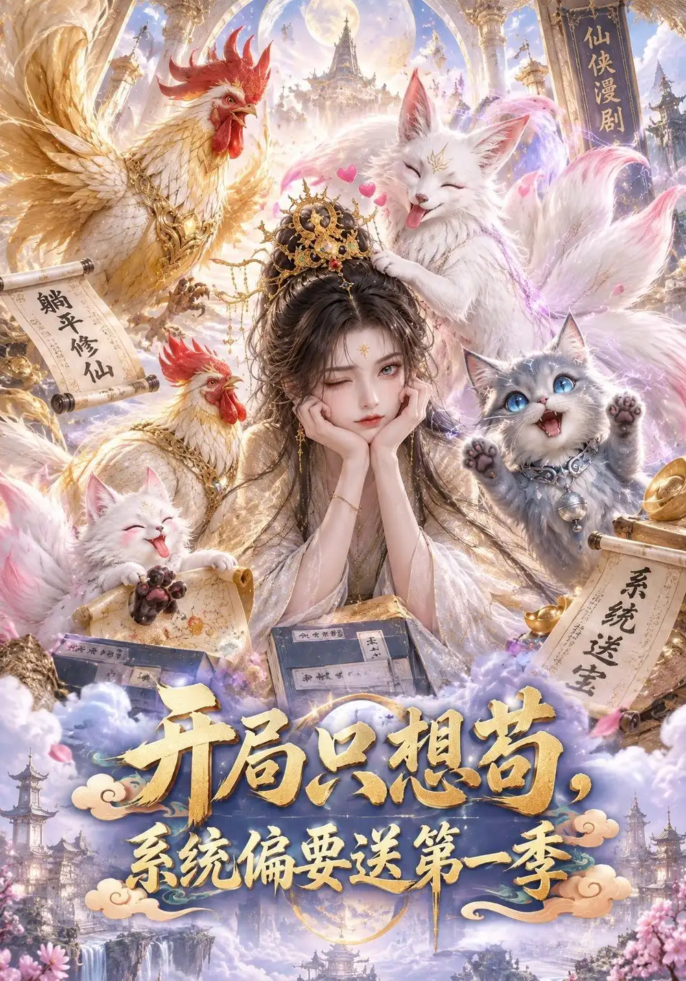 开局只想苟系统偏要送第一季（200集）-海之城短剧项目