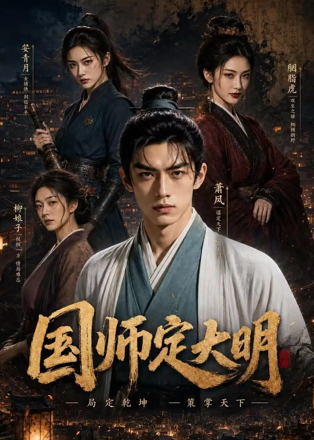 国师定大明（128集）-海之城短剧项目