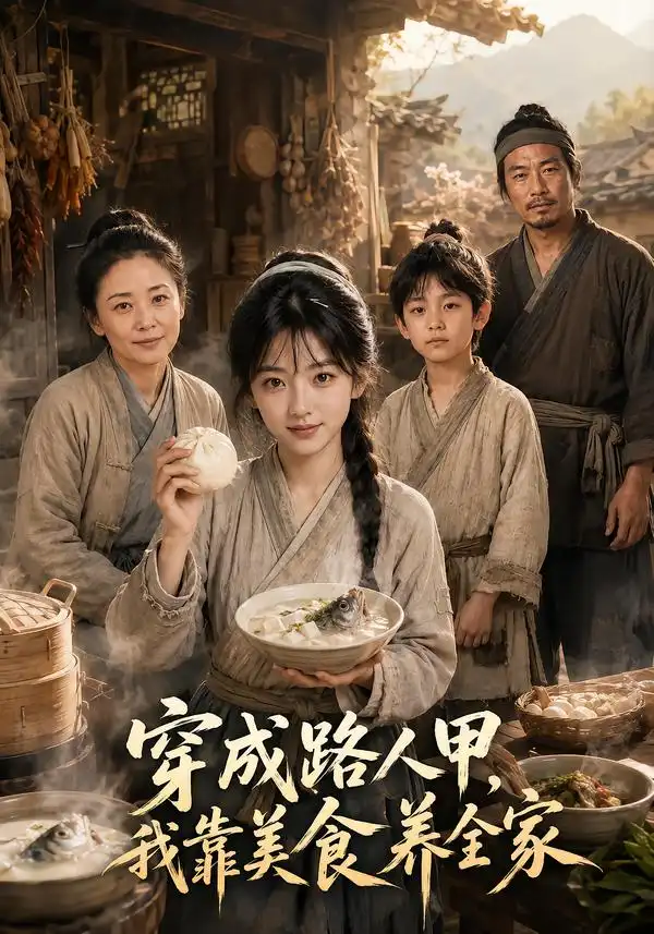 穿成路人甲我靠美食养全家（62集）-海之城短剧项目