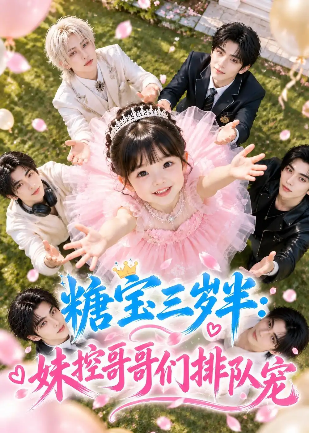 糖宝三岁半妹控哥哥们排队宠（124集）-海之城短剧项目