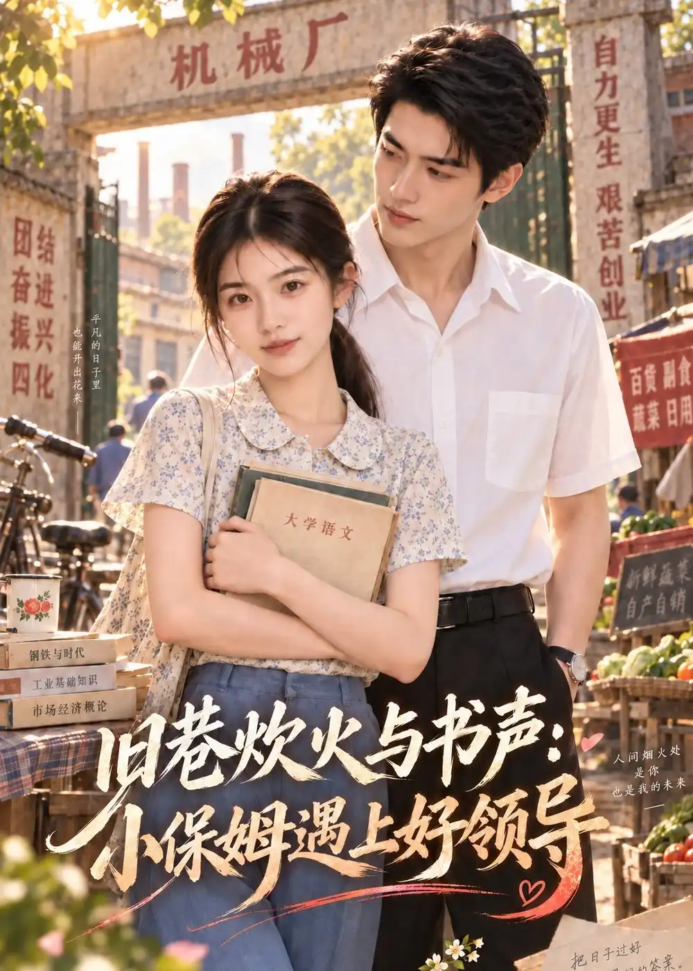 旧巷炊火与书声小保姆遇上好领导（91集）-海之城短剧项目