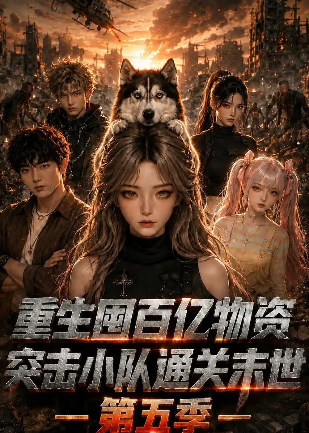 重生囤百亿物资突击小队通关末世第五季（161集）-海之城短剧项目