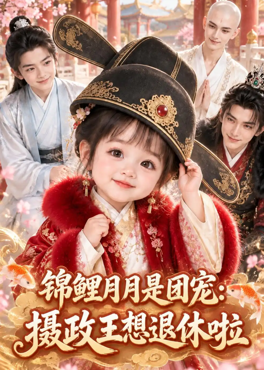 锦鲤月月是团宠摄政王想退休啦（183集）-海之城短剧项目