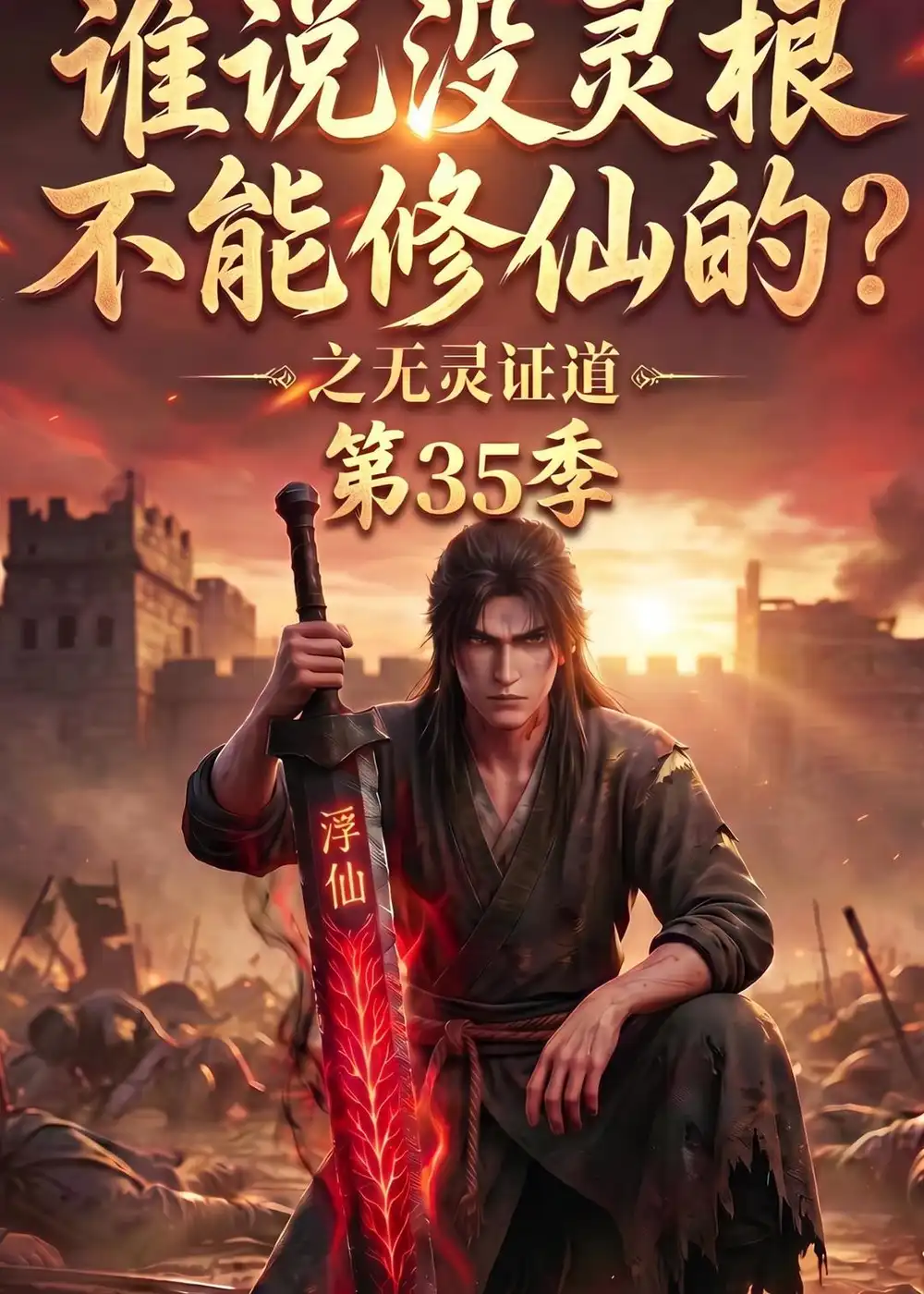 谁说没灵根不能修仙的之无灵证道第35季（105集）-海之城短剧项目