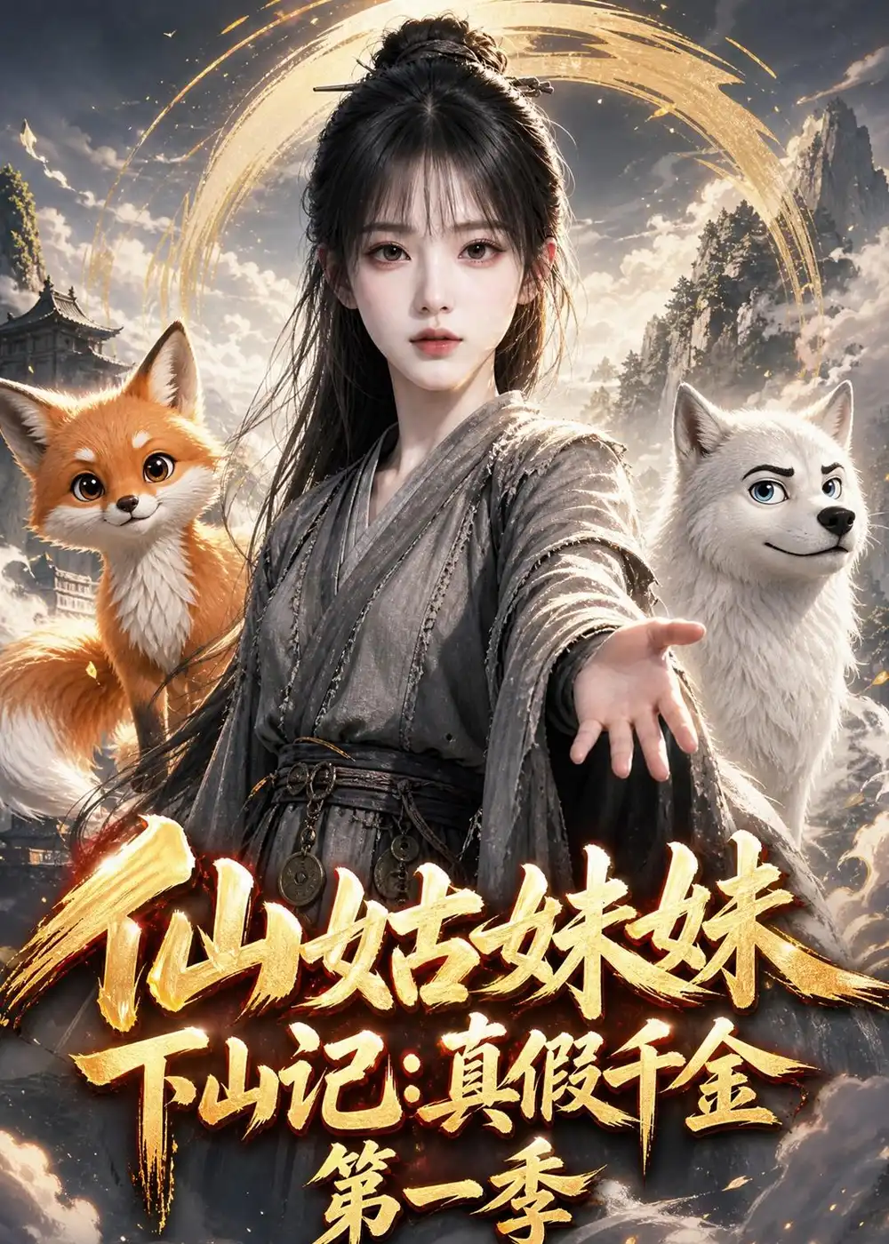 仙姑妹妹下山记真假千金第一季（111集）-海之城短剧项目