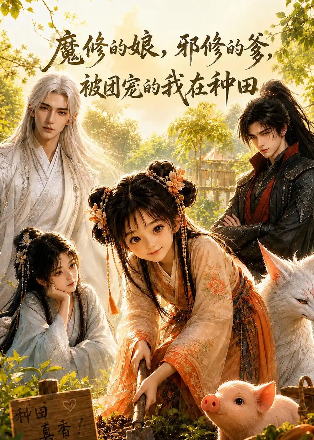 魔修的娘邪修的爹，被团宠的我在种田（62集）-海之城短剧项目
