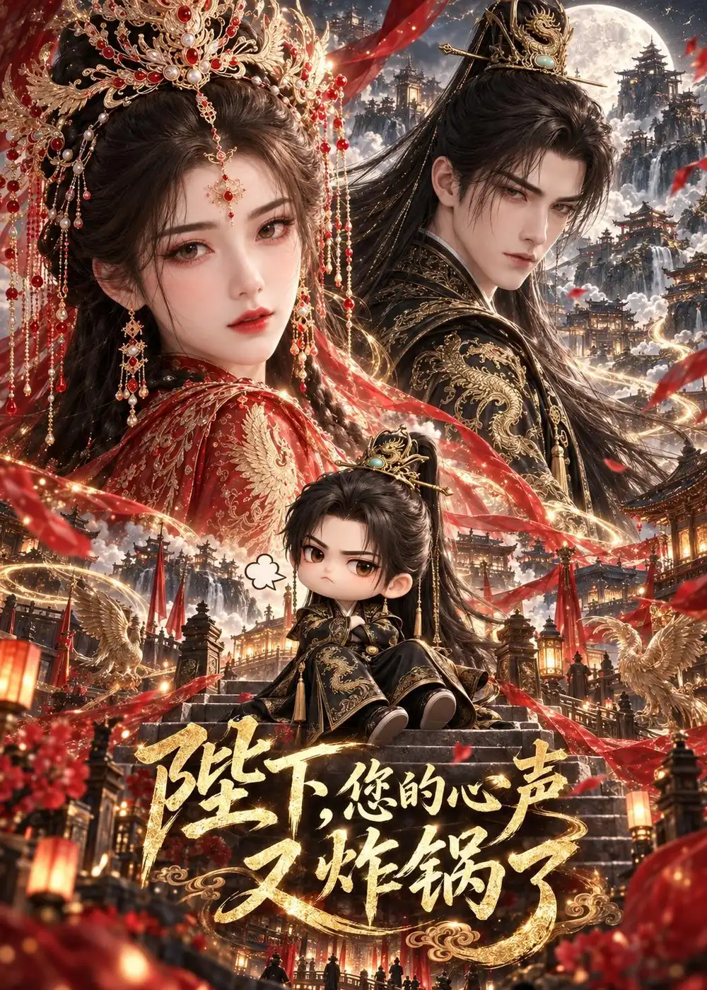 陛下您的心声又炸锅了（38集）-海之城短剧项目