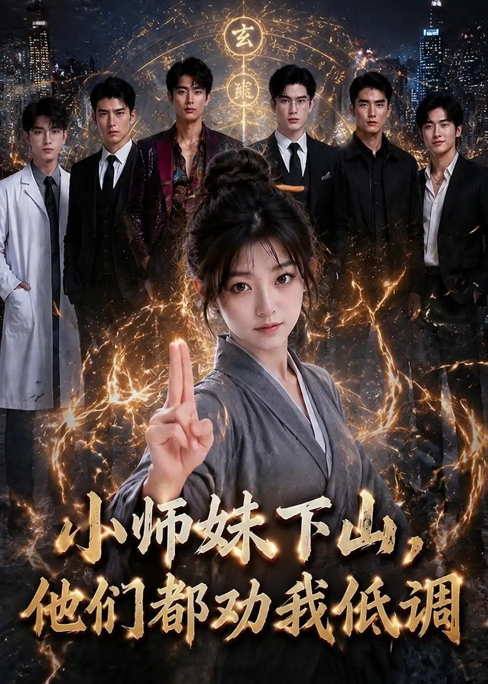 小师妹下山他们都劝我低调（72集）-海之城短剧项目