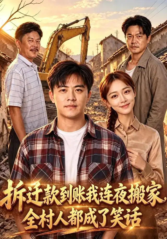 拆迁款到账我连夜搬家全村人都成了笑话（80集）万家乐＆王依海-海之城短剧项目