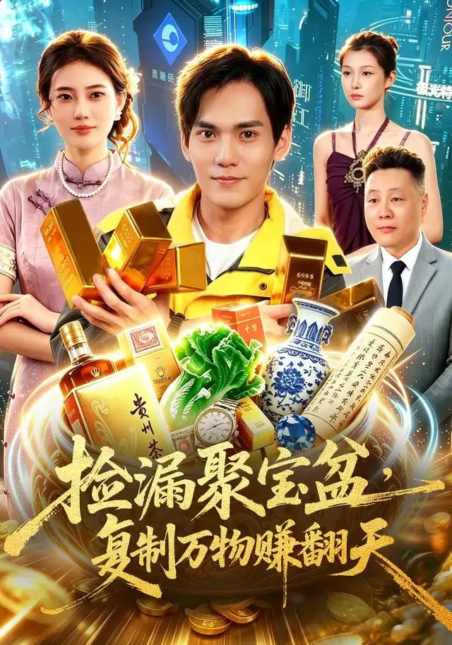 捡漏聚宝盆复制万物赚翻天（98集）林准＆申芳赫-海之城短剧项目