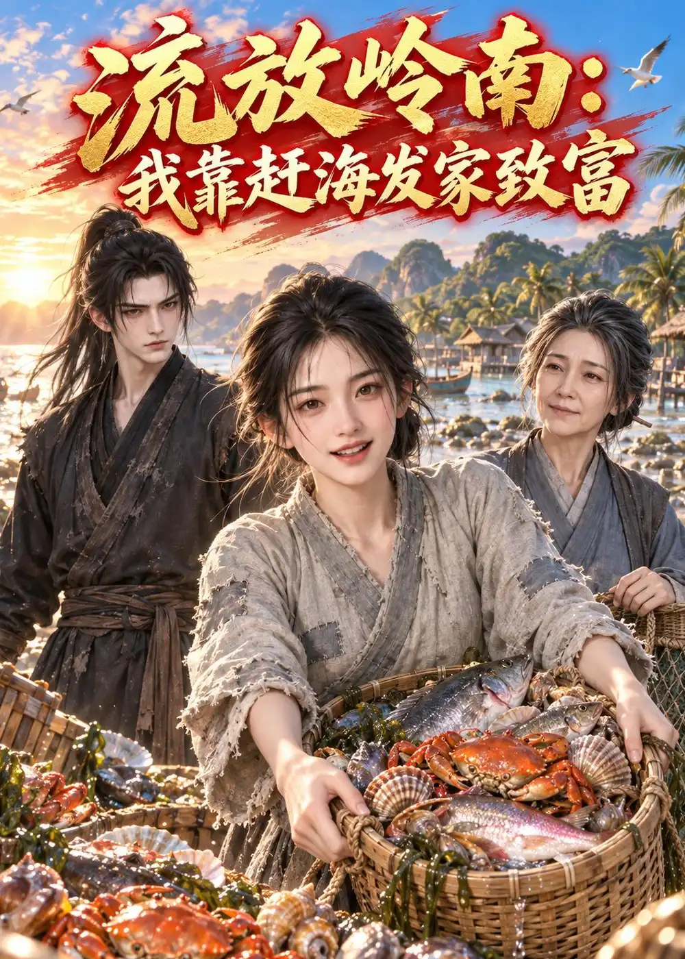 流放岭南我靠赶海发家致富（ 242集） - 海之城短剧