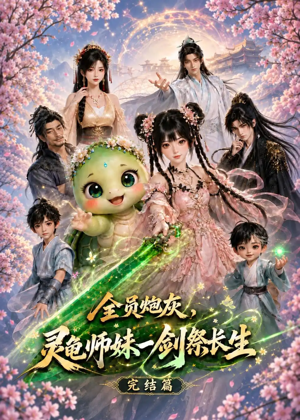 全员炮灰灵龟师妹一剑祭长生完结篇（110集）-海之城短剧项目