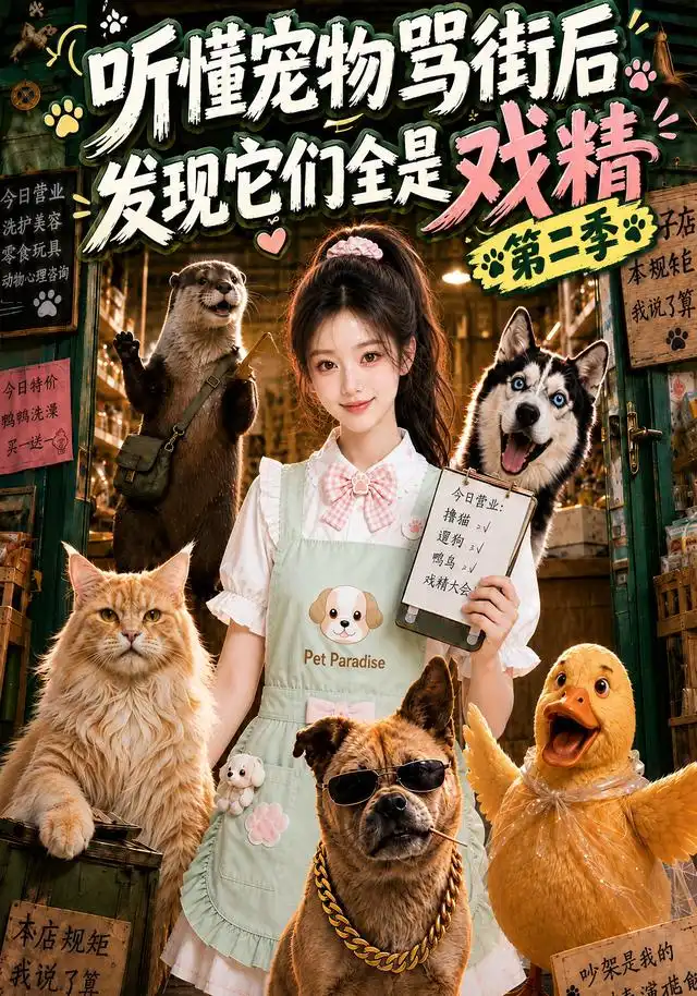 听懂宠物骂街后发现它们全是戏精第二季（102集）-海之城短剧项目