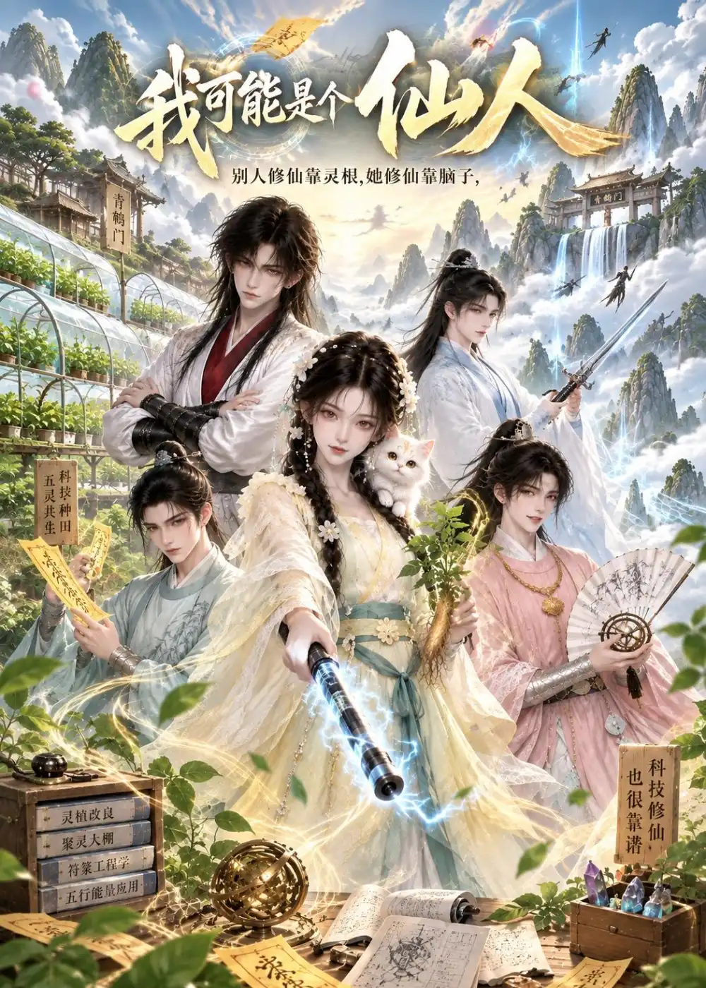 我可能是个仙人（92集）-海之城短剧项目
