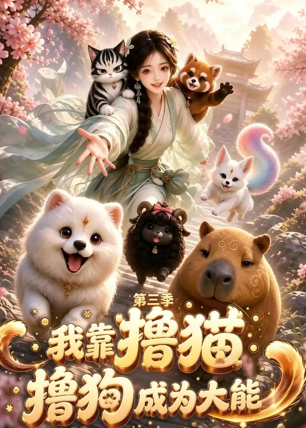 我靠撸猫撸狗成为大能 第三季（81集）-海之城短剧项目