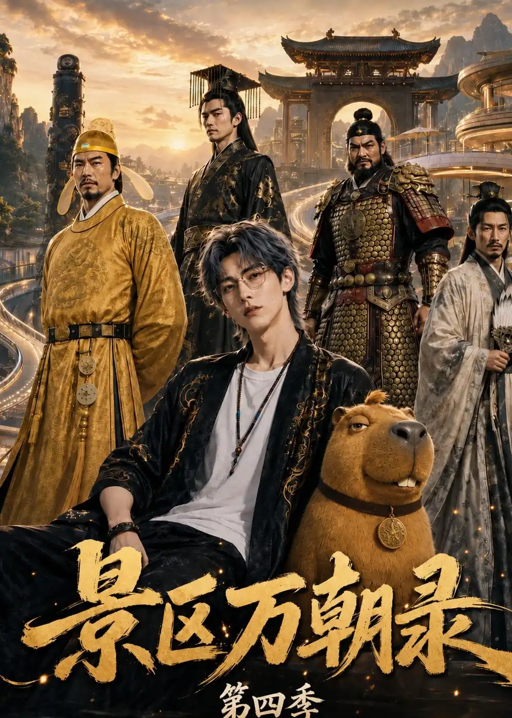 景区万朝录第四季（177集）-海之城短剧项目