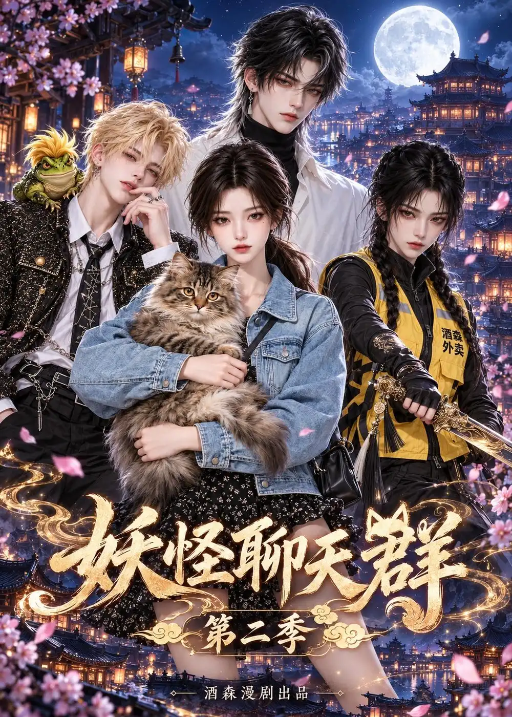 妖怪聊天群第二季（118集）-海之城短剧项目