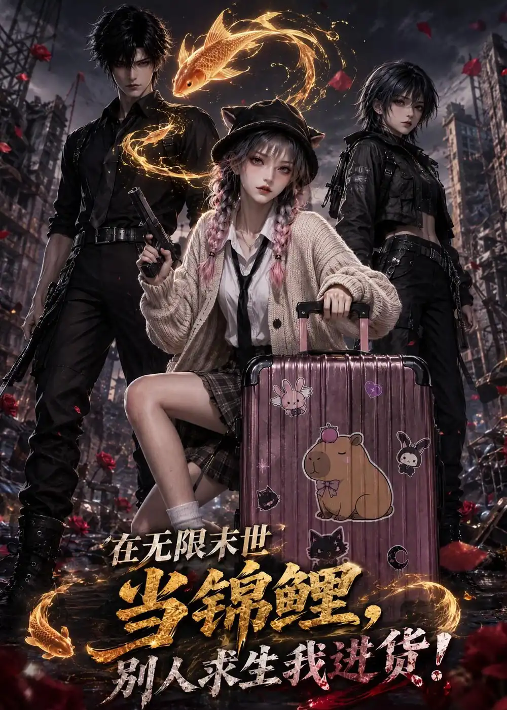 在无限末世当锦鲤别人求生我进货（116集）-海之城短剧项目