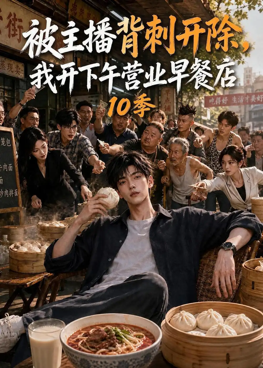 被主播背刺开除我开下午营业早餐店10季（131集）-海之城短剧项目